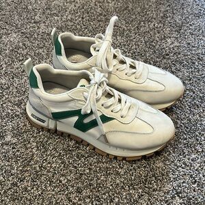 Somiliss Sneakers Women’s Size 10 Green & White